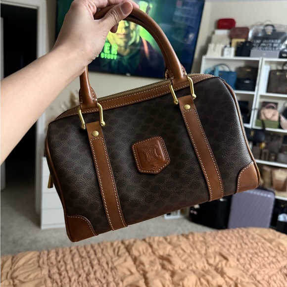 Celine Brown and Tan Mini Bag - Picture 1 of 1